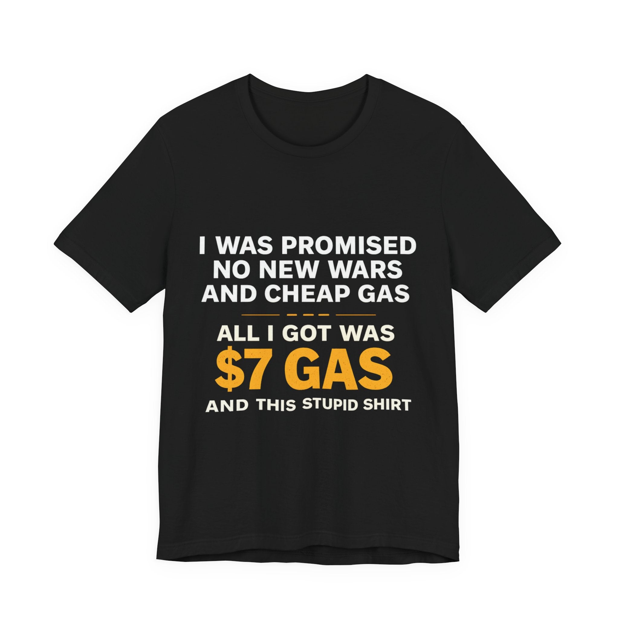 7 Gas T-Shirt – Funny Retro Gas Price Tee, Gasoline Humor Shirt