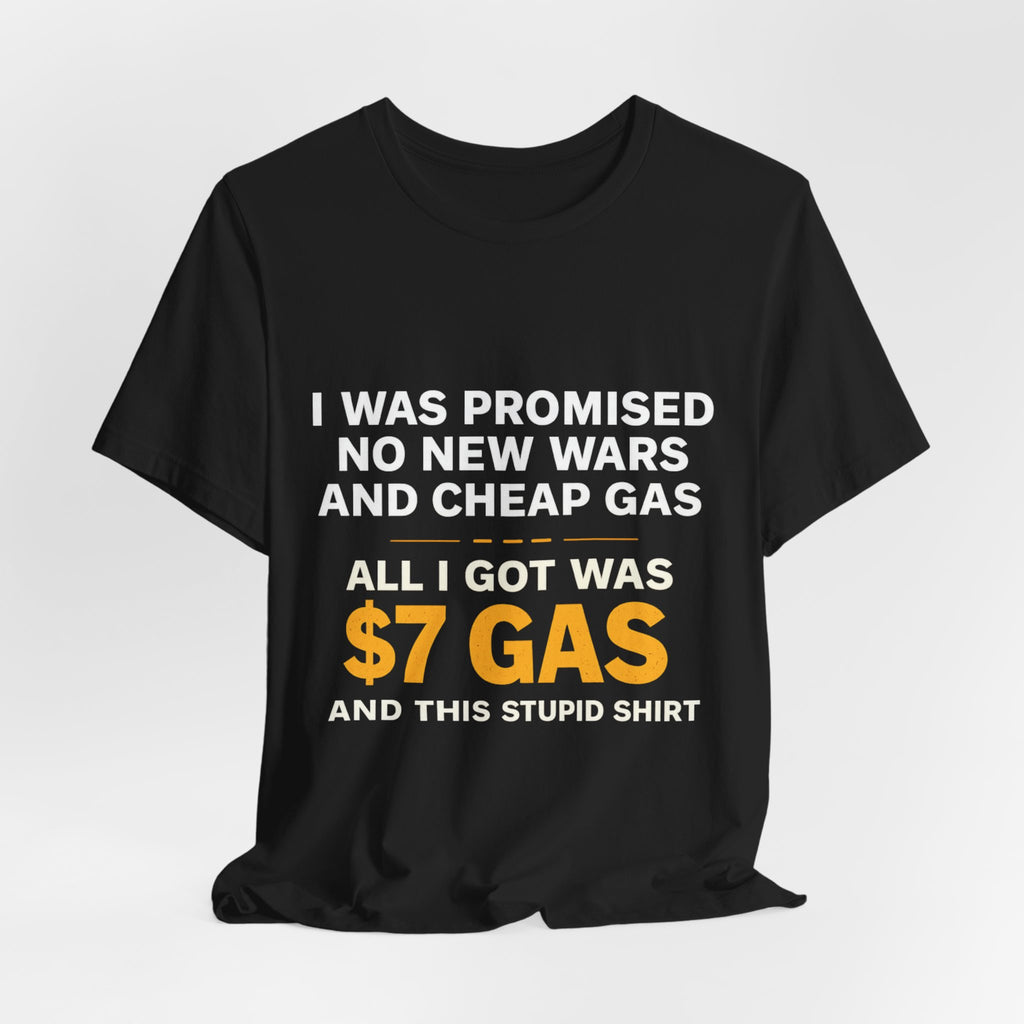 7 Gas T-Shirt – Funny Retro Gas Price Tee, Gasoline Humor Shirt